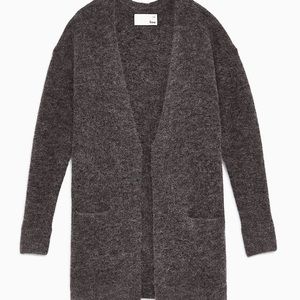 Aritzia Wilfred Free Gray Aronson Cardigan